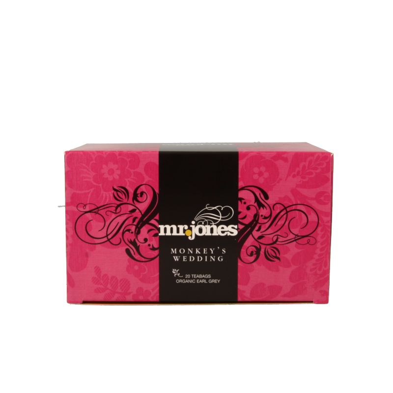 Mr. Jones Monkeys wedding earl grey bio 20 Zakjes