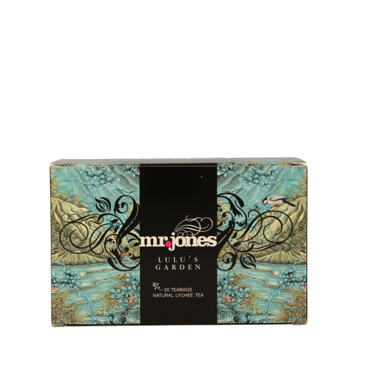 Mr. Jones Lulu's garden lychee thee 20 Zakjes