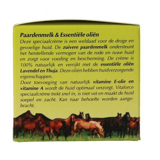 Vitaforce Paardenmelk speciaalcreme 50 Milliliter