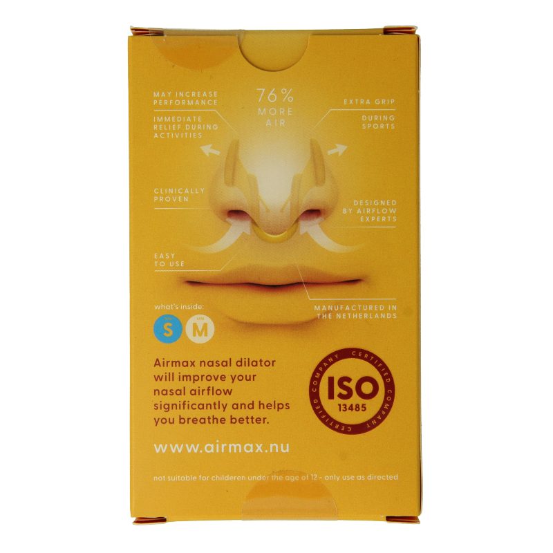 Airmax Sport combi pack 1xsmall 1xmedium 2 Stuks