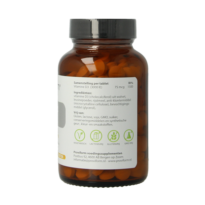 Proviform Vitamine D3 75mcg 300.00 Tabletten