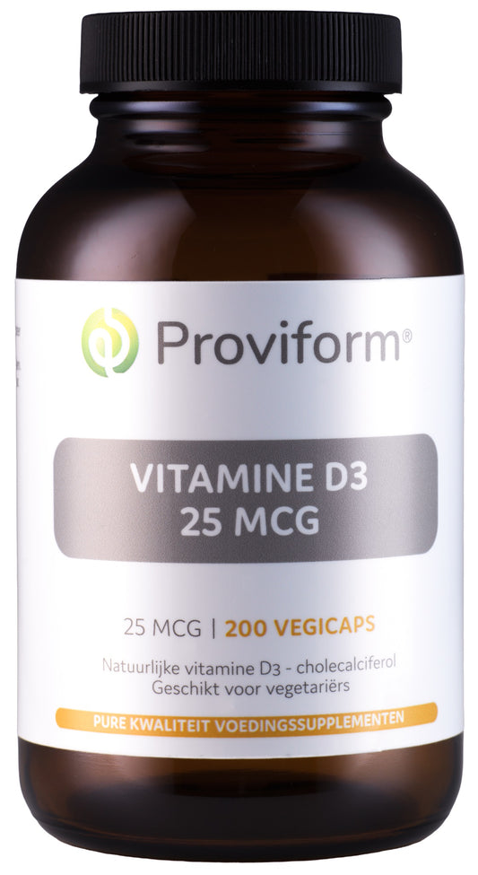 Proviform Vitamine D3 25mcg 200 Vegetarische capsules