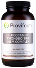 Proviform Glucosamine chondroitine complex MSM 240 Tabletten