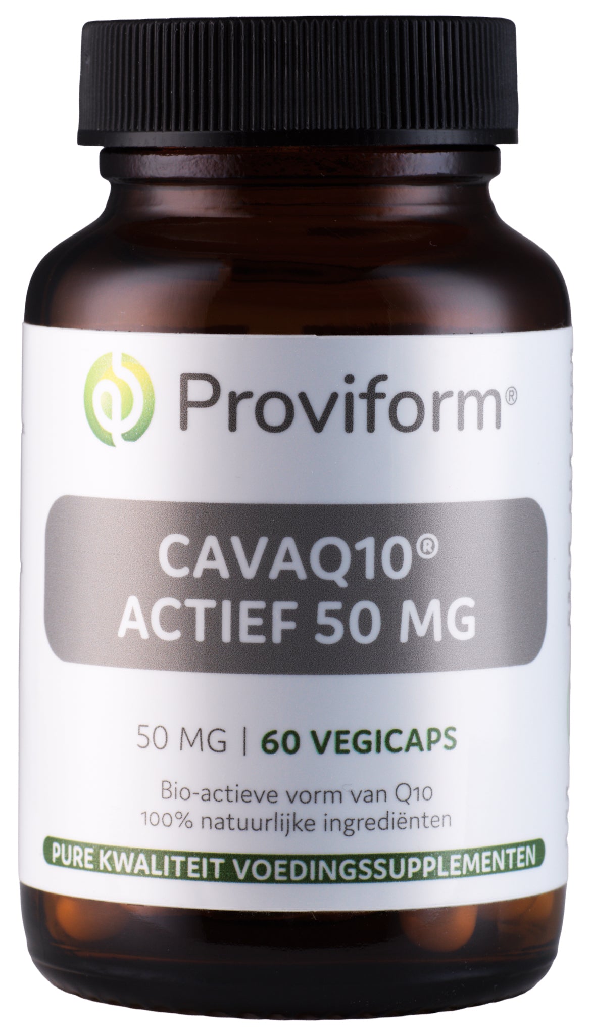 Proviform CavaQ10 actief 50mg 60 Vegetarische capsules