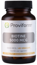 Proviform Biotine 5000mcg 60 Vegetarische capsules