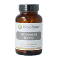 Proviform Vitamine B1 thiamine 250mg 100.00 Vegetarische capsules