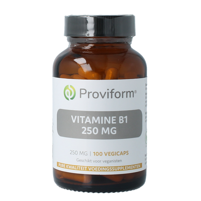 Proviform Vitamine B1 thiamine 250mg 100.00 Vegetarische capsules