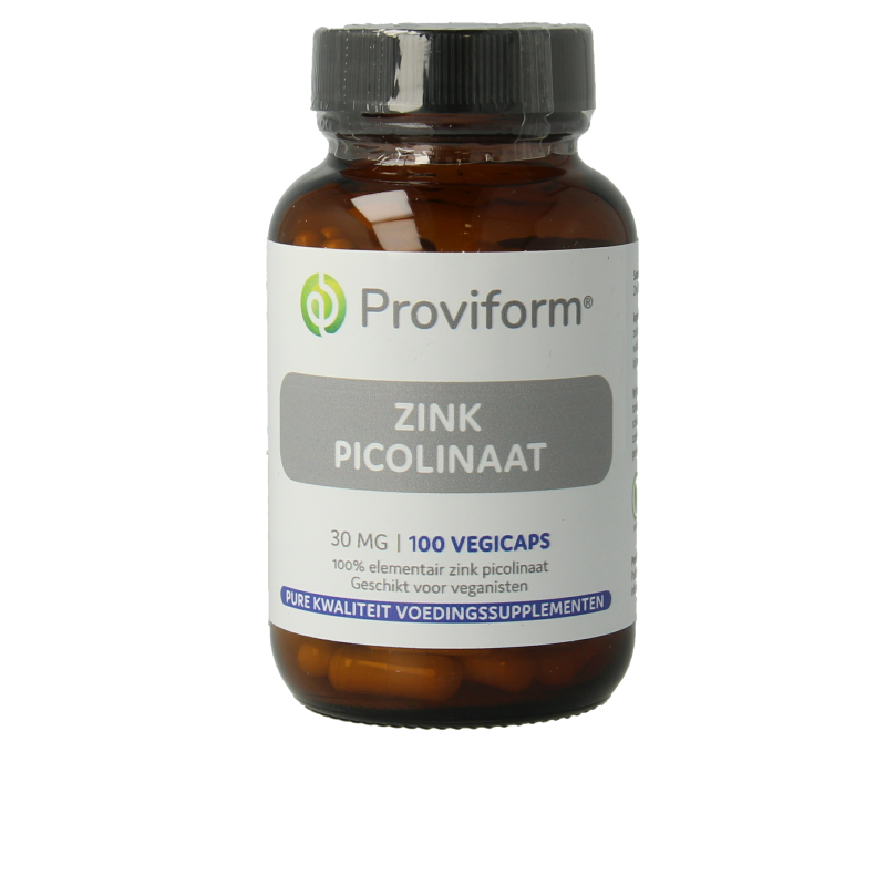 Proviform Zink picolinaat 30mg 100 Vegetarische capsules