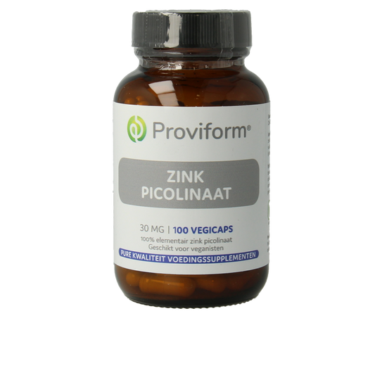 Proviform Zink picolinaat 30mg 100 Vegetarische capsules