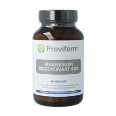 Proviform Magnesium bisglycinaat 400 90.00 Vegetarische capsules