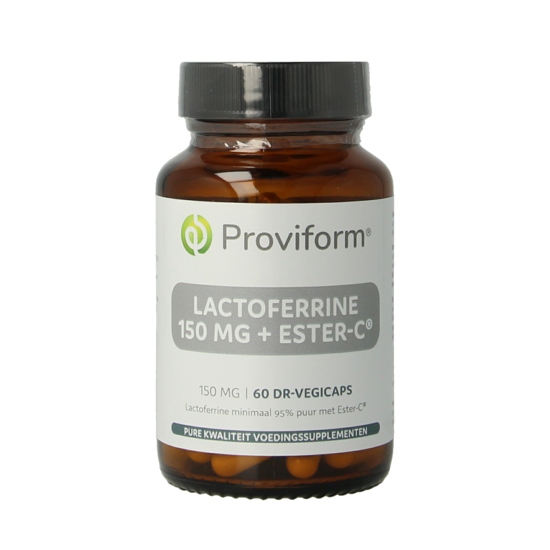 Proviform Lactoferrine puur 150mg + ester C 60 Vegetarische capsules