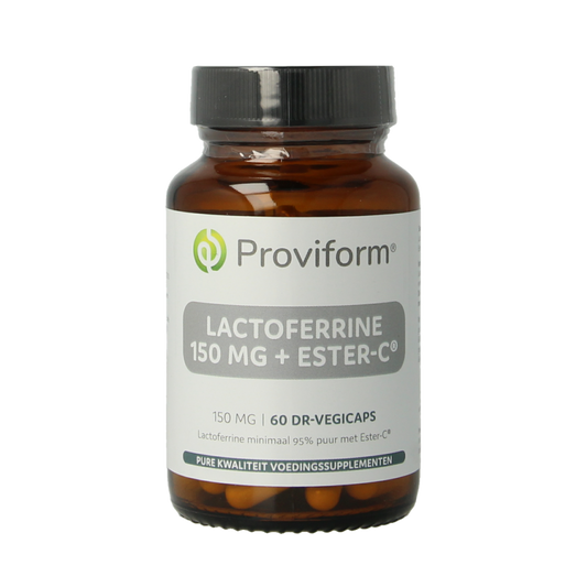 Proviform Lactoferrine puur 150mg + ester C 60 Vegetarische capsules