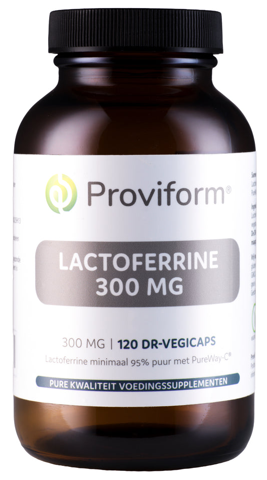 Proviform Lactoferrine puur 300mg + pureway-C 120 Vegetarische capsules