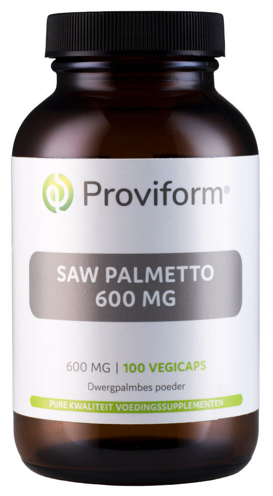 Proviform Saw palmetto 600 mg 100.00 Vegetarische capsules