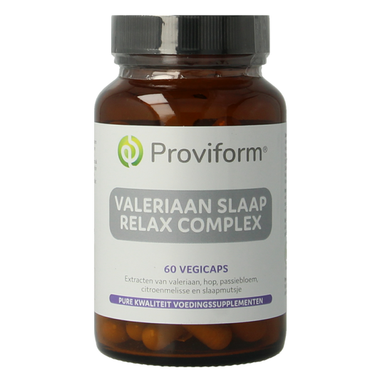 Proviform Valeriaan slaap relax complex 60 Vegetarische capsules