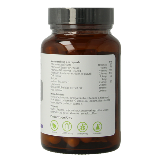 Provida Schildklier pro active 60.00 Vegetarische capsules