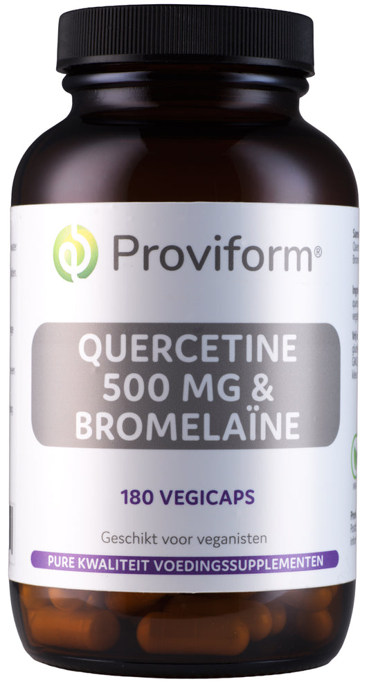 Proviform Quercetine 500mg & bromelaine 180.00 Vegetarische capsules