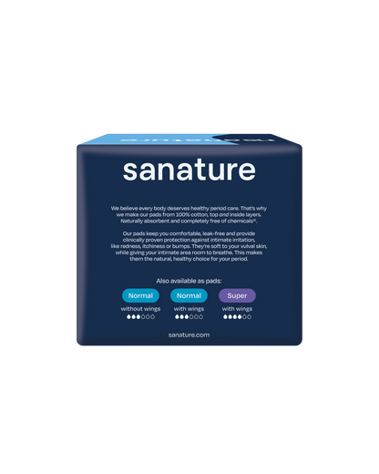 Sanature Maandverband ultra night 10.00 Stuks
