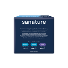 Sanature Maandverband ultra night 10.00 Stuks