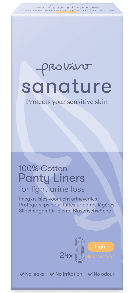 Sanature Pro vivo incontinentie inlegkruisjes light  24.00 Stuks