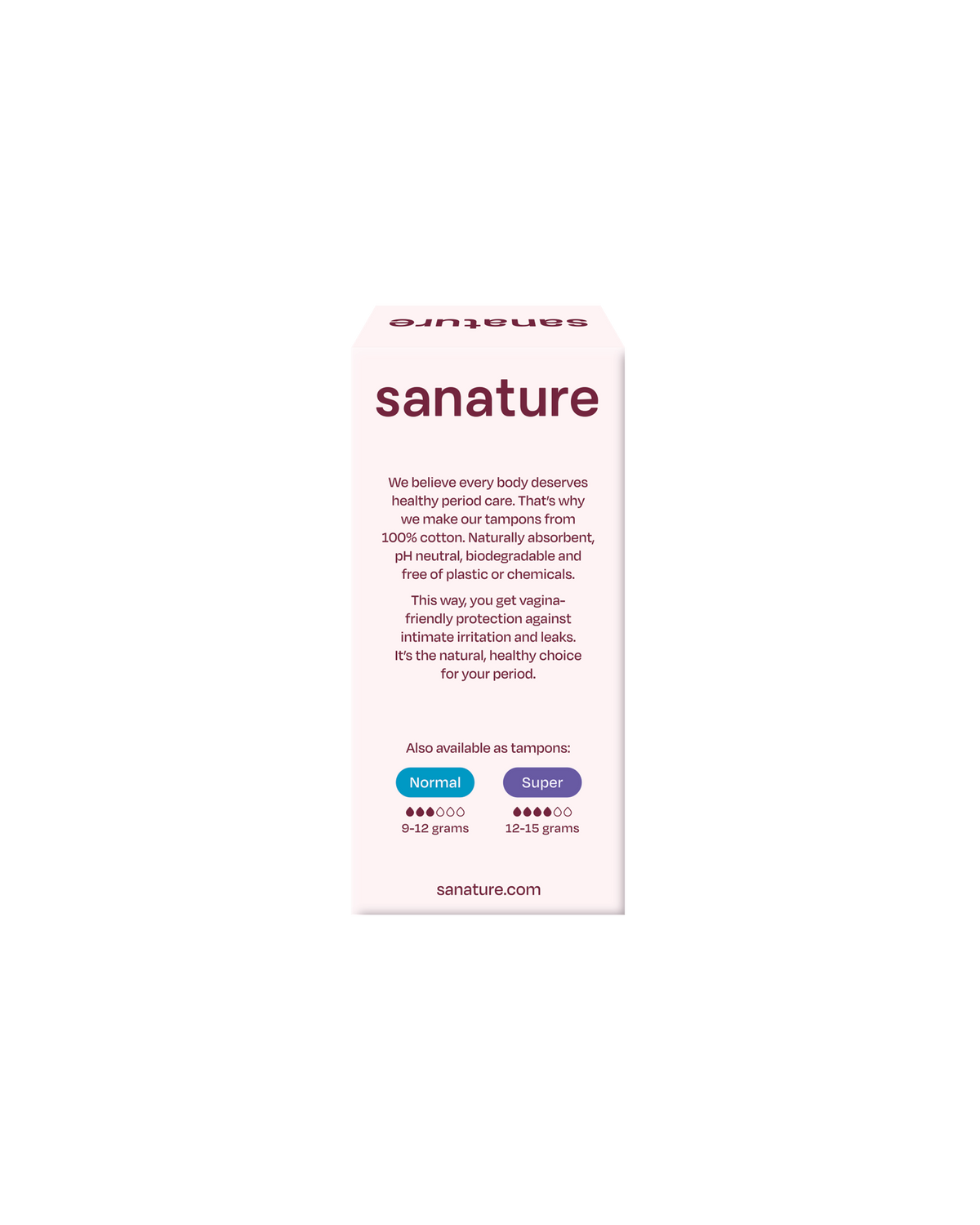 Sanature Tampons mini 16.00 Stuks
