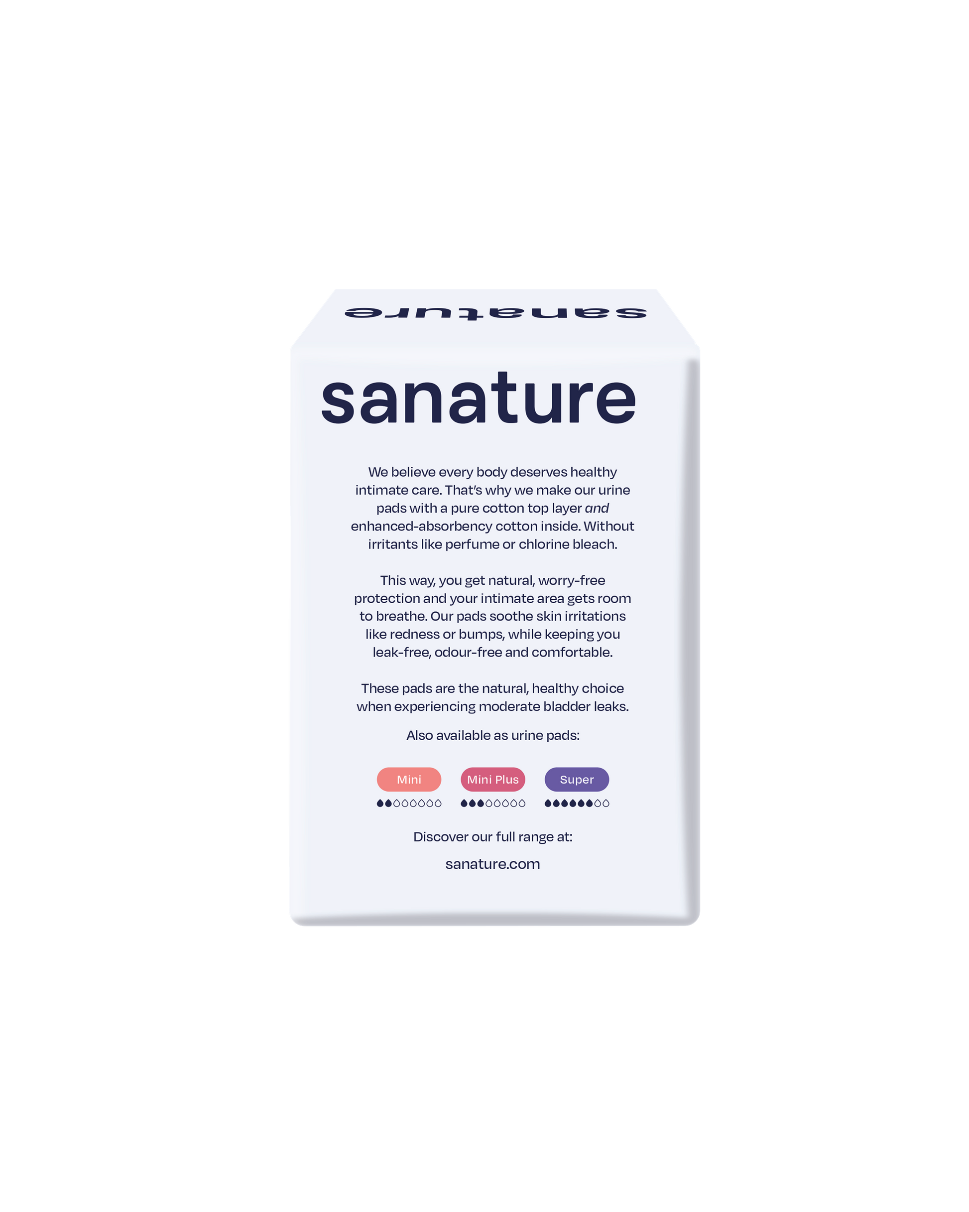 Sanature Pro vivo incontinentie normaal katoen 12.00 Stuks