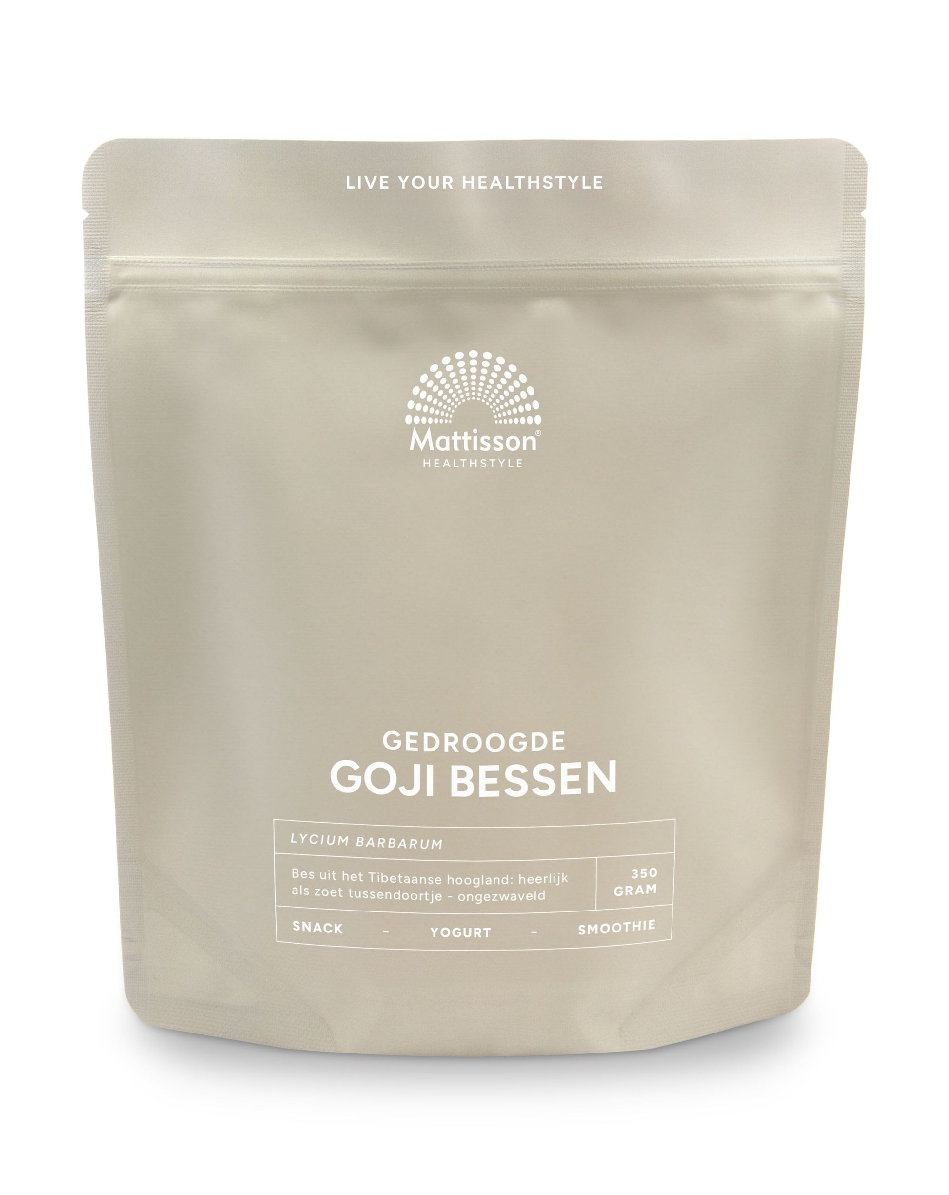 Mattisson Goji bessen gedroogd 350.00 Gram