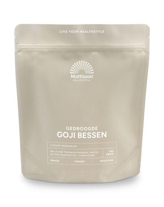 Mattisson Goji bessen gedroogd 350.00 Gram