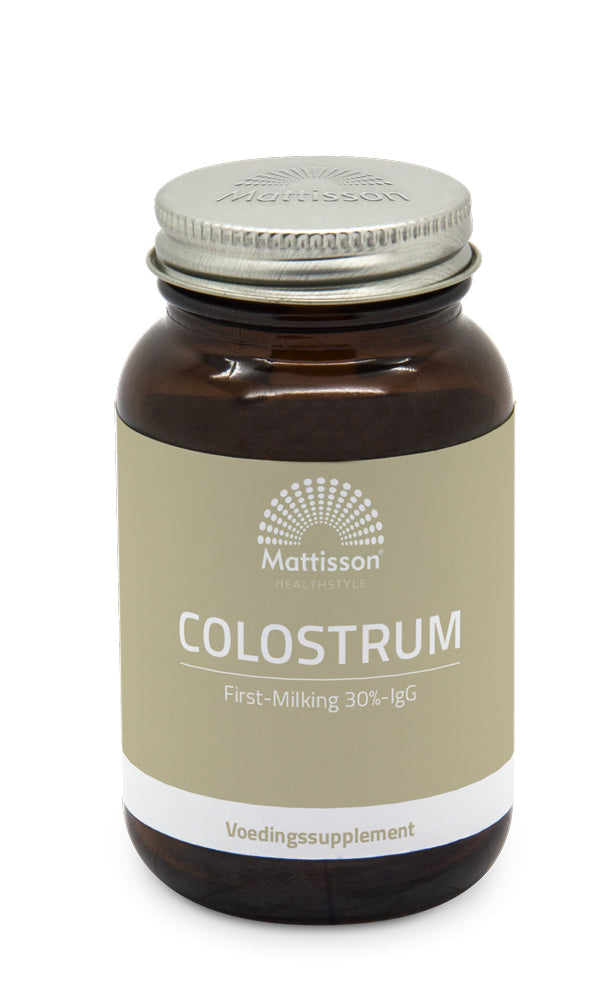 Mattisson Colostrum first-milking 30%-IgG 90 Vegetarische capsules