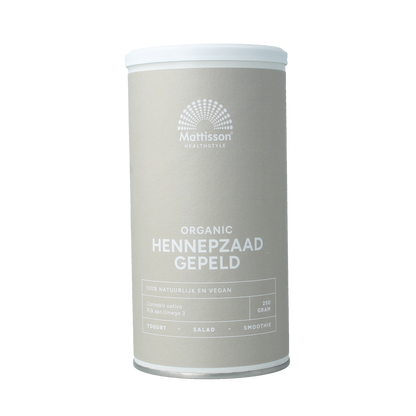 Mattisson Hennepzaad gepeld bio 250.00 Gram