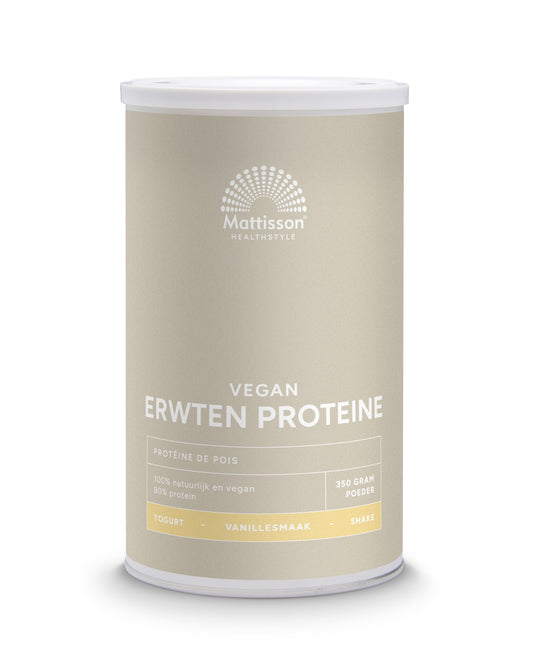 Mattisson Absolute erwten proteine vanille vegan 350.00 Gram