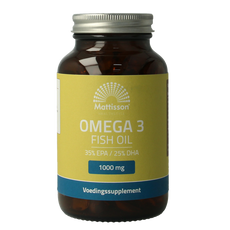 Mattisson Omega 3 visolie 35% EPA 25% DHA 1000mg 90 Capsules