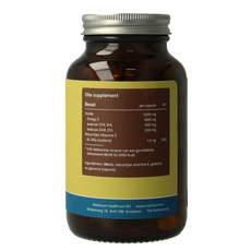 Mattisson Omega 3 visolie 35% EPA 25% DHA 1000mg 90 Capsules