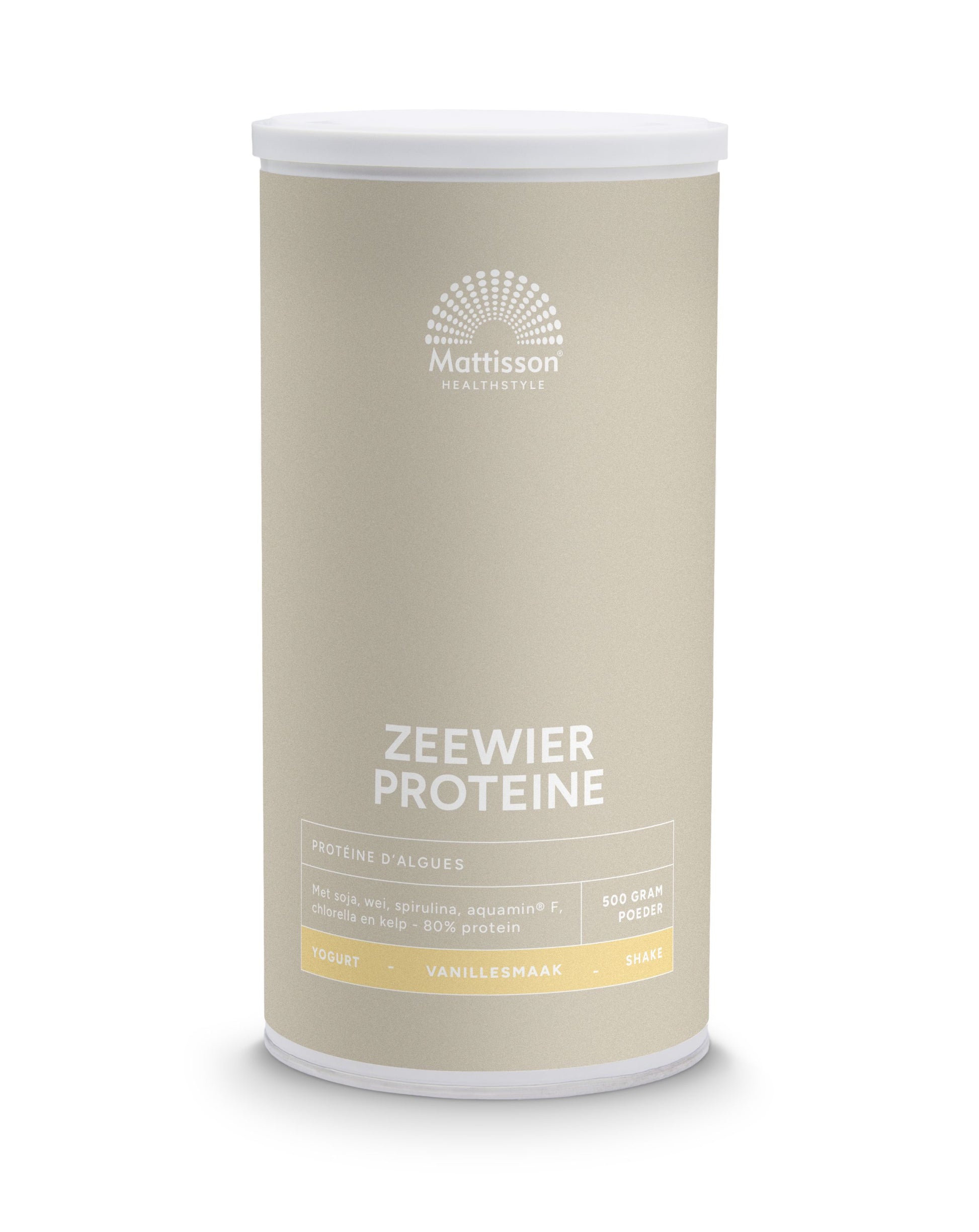 Mattisson Absolute zeewier eiwit vanille 500 Gram