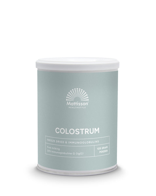 Mattisson Colostrum poeder 30% IgG 125 Gram