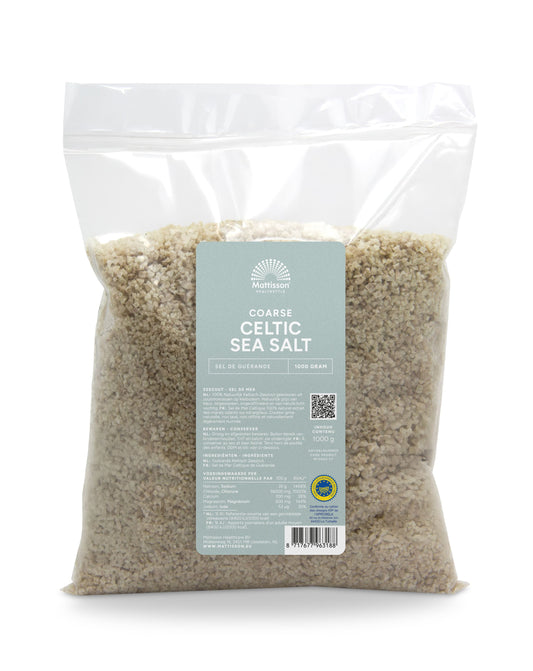 Mattisson Keltisch zeezout celtic sea salt grof 1 Kilogram