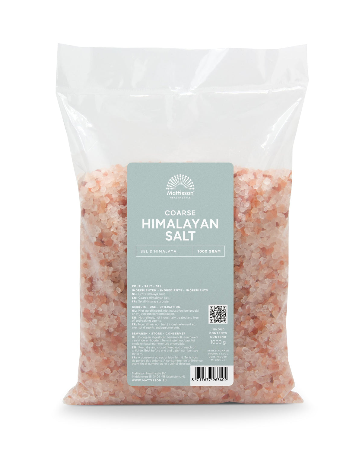 Mattisson Keukenzout Himalaya grof navulzak 1.00 Kilogram