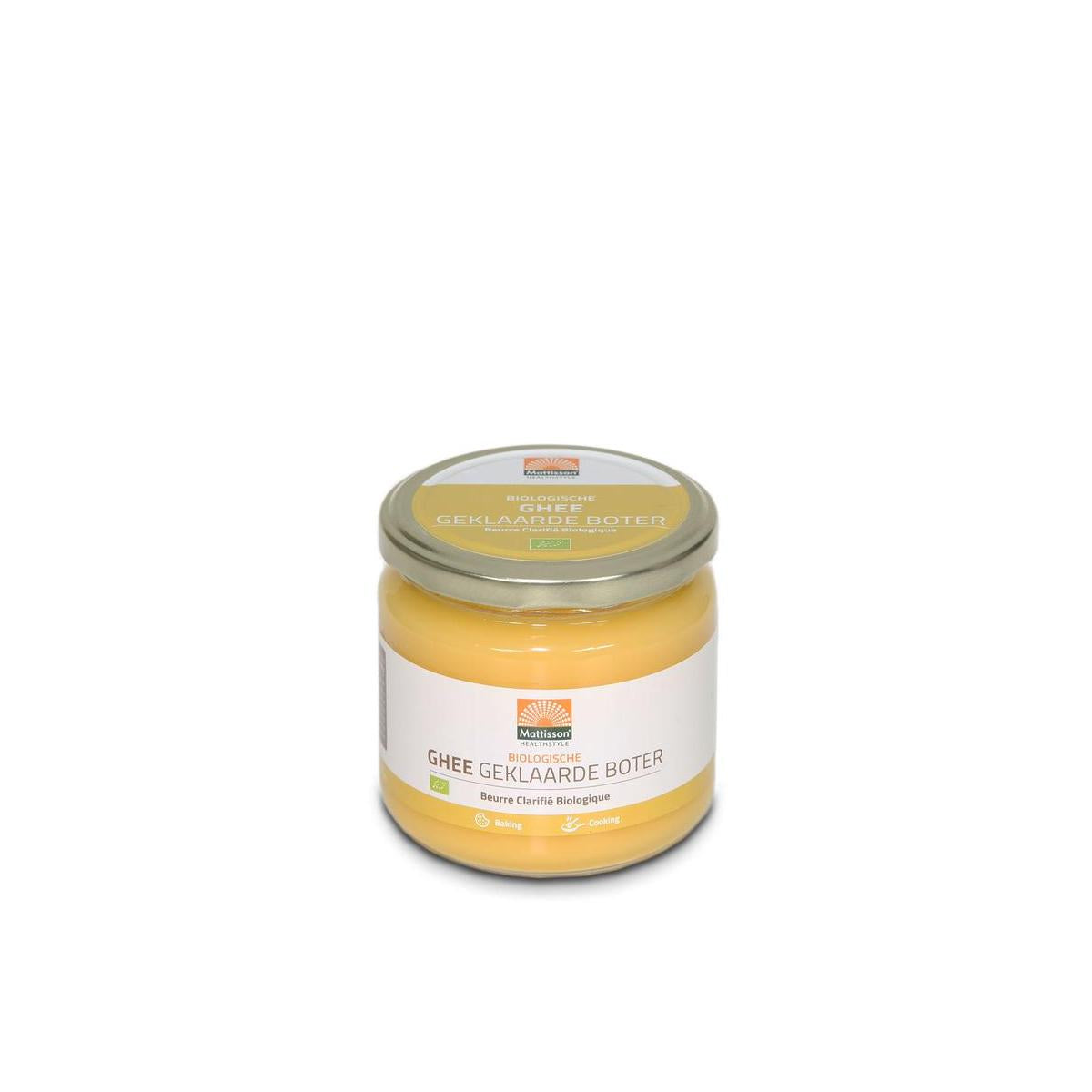 Mattisson Ghee geklaarde boter bio 300 Gram
