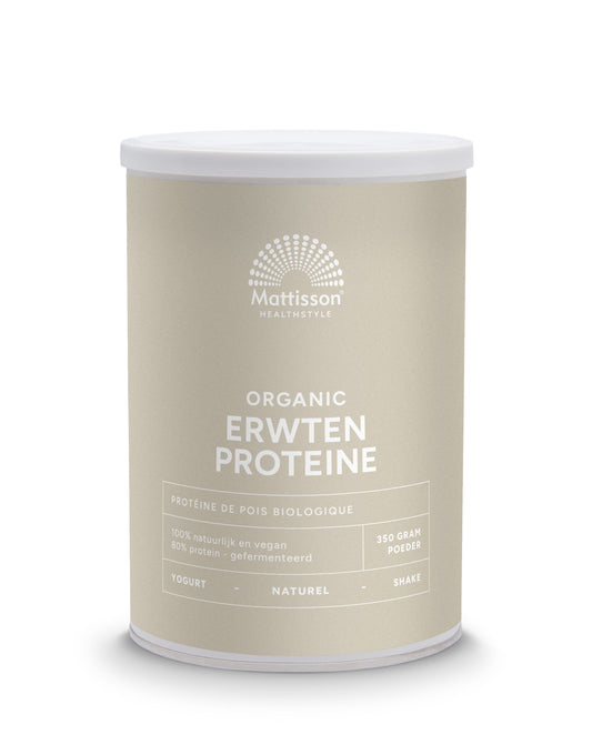Mattisson Erwten proteine gefermenteerd bio 350 Gram