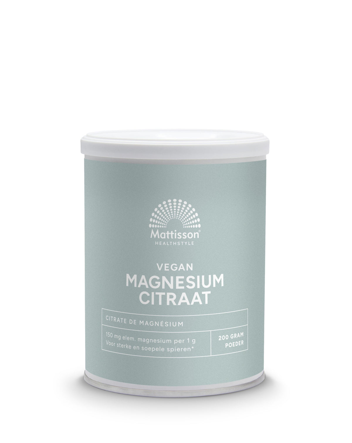 Mattisson Magnesium citraat poeder 200.00 Gram