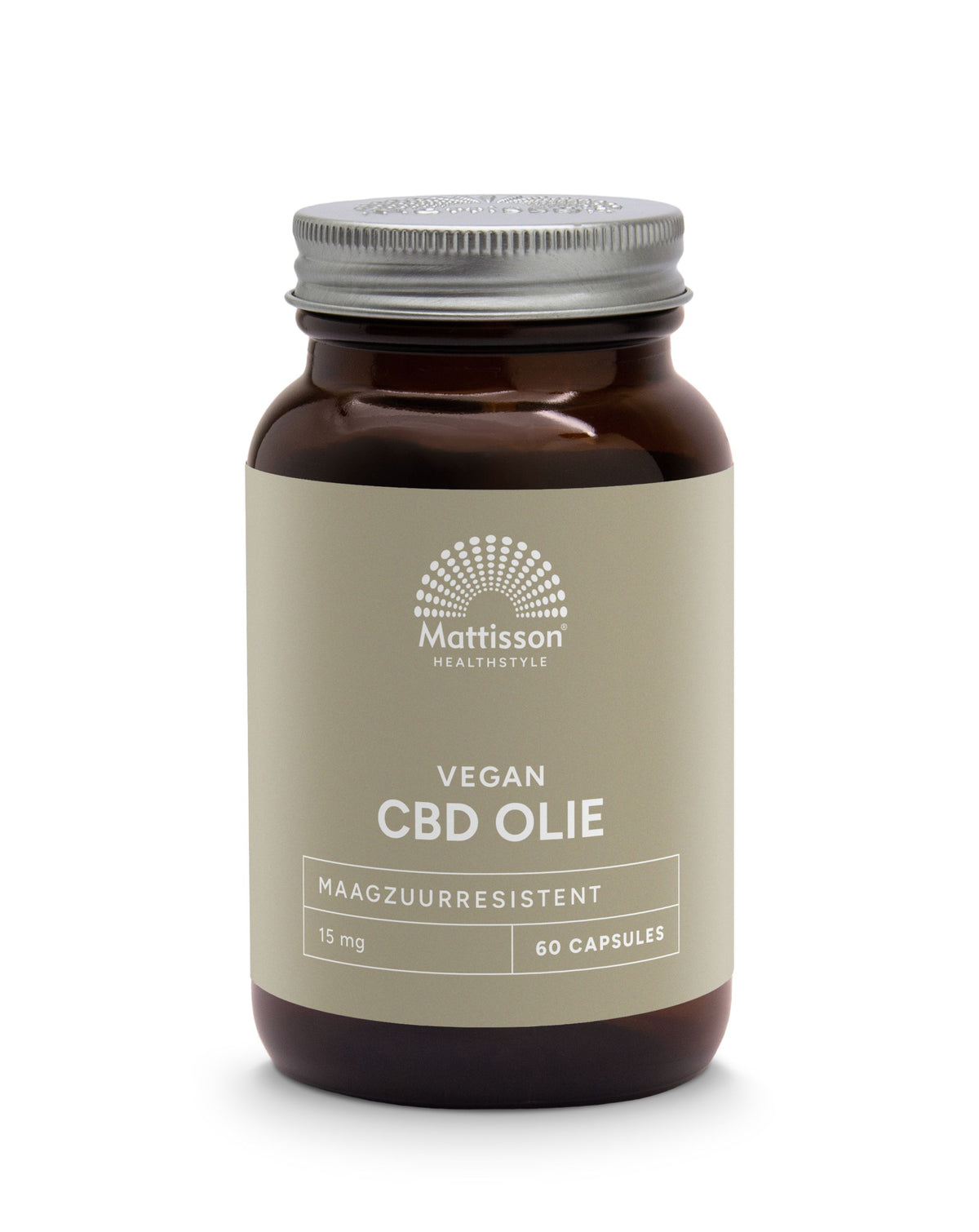 Mattisson CBD olie 15mg 60.00 Vegetarische capsules
