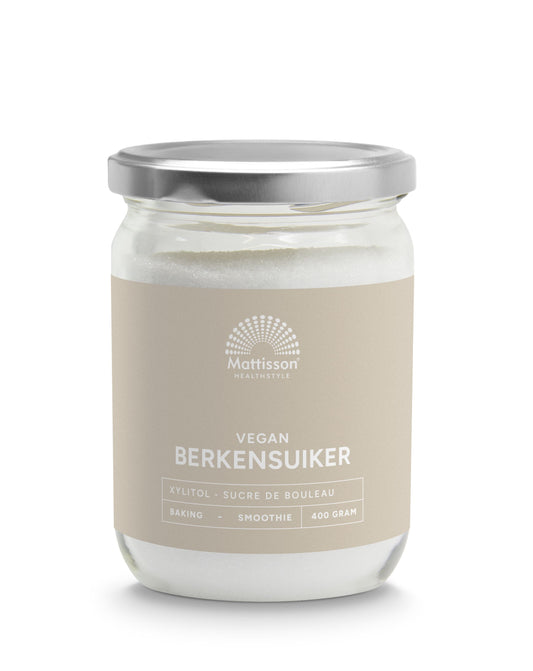Mattisson Berkensuiker xylitol 400 Gram