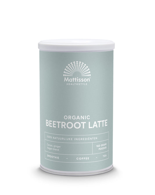 Mattisson Latte beetroot gember - cacao bio 160 Gram
