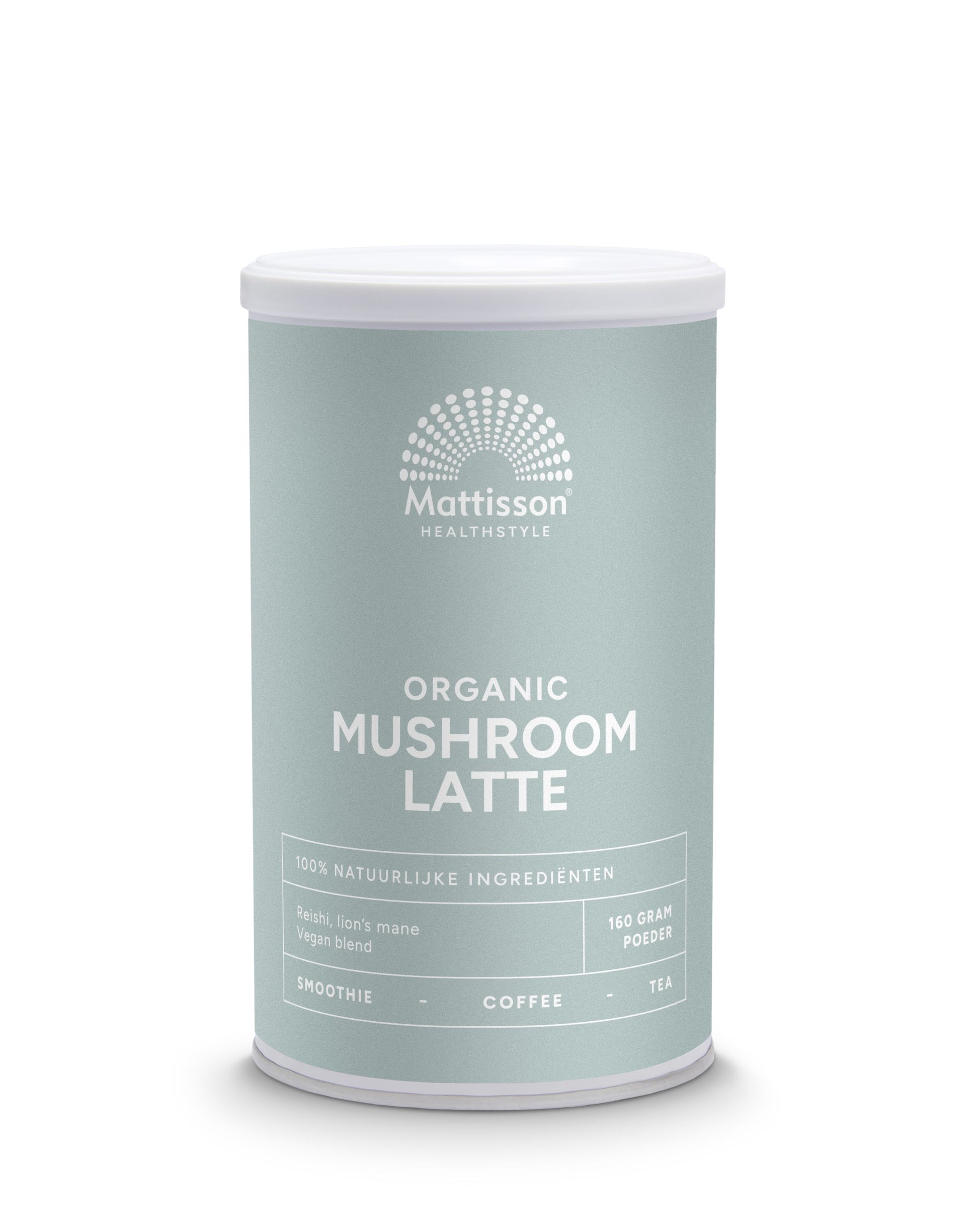 Mattisson Latte mushroom reishi - cordyceps bio 160 Gram