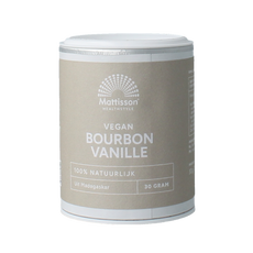 Mattisson Bourbon vanille poeder 30.00 Gram