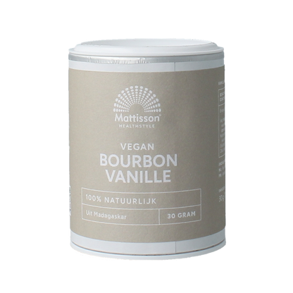 Mattisson Bourbon vanille poeder 30.00 Gram