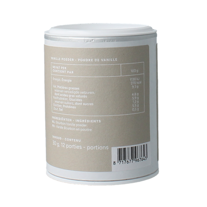 Mattisson Bourbon vanille poeder 30.00 Gram