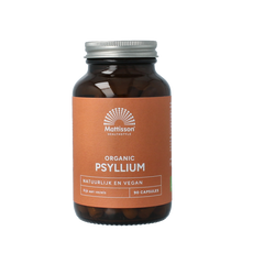 Mattisson Psyllium Husk 750mg bio 90.00 Vegetarische capsules