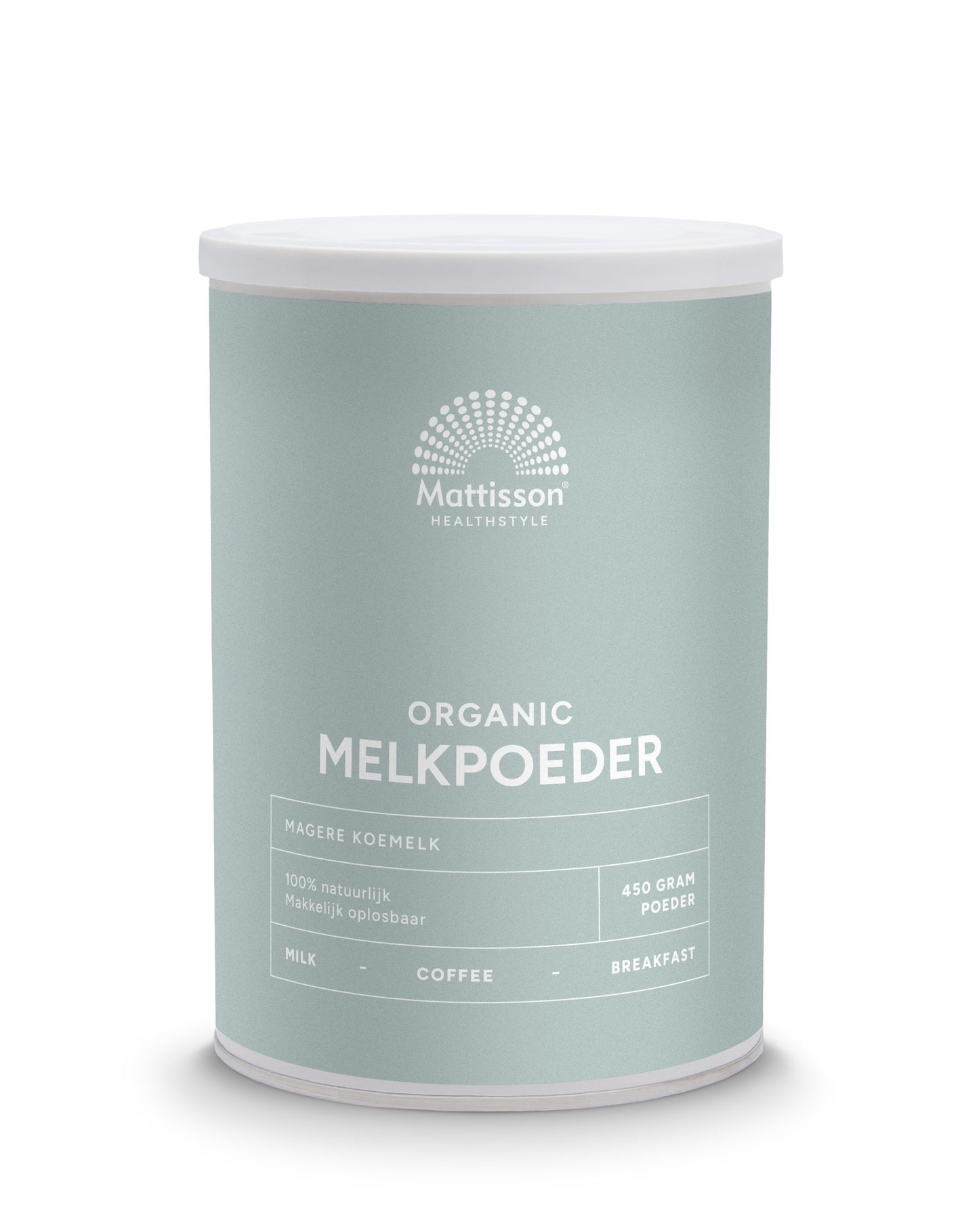 Mattisson Magere melkpoeder bio 450 Gram