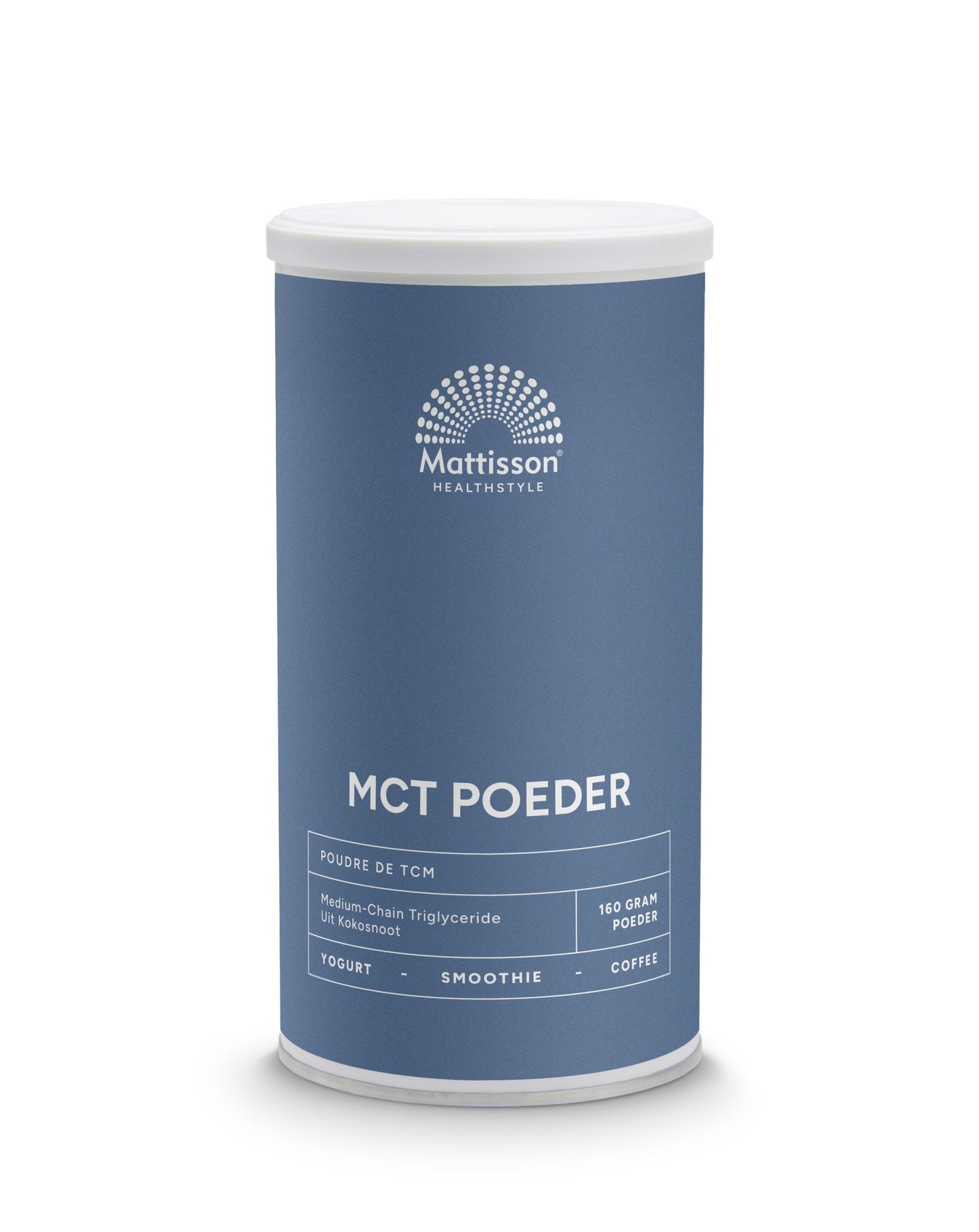 Mattisson MCT Poeder coconut pure 160 Gram